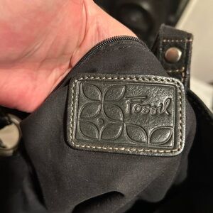 Fossil Elegant Black Tote